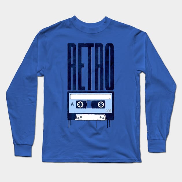 RETRO SOUND Long Sleeve T-Shirt by TONYARTIST